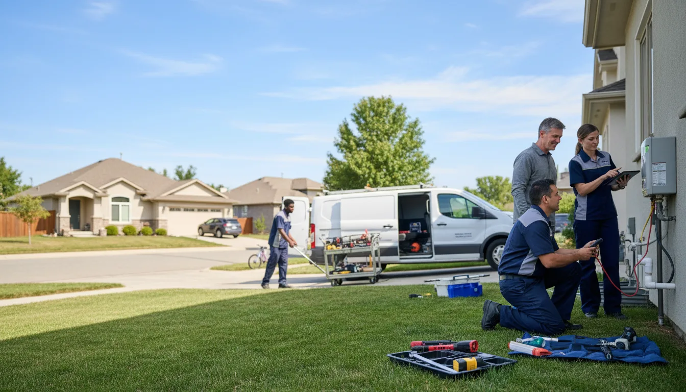 Tankless water heater service in East Brady, PA